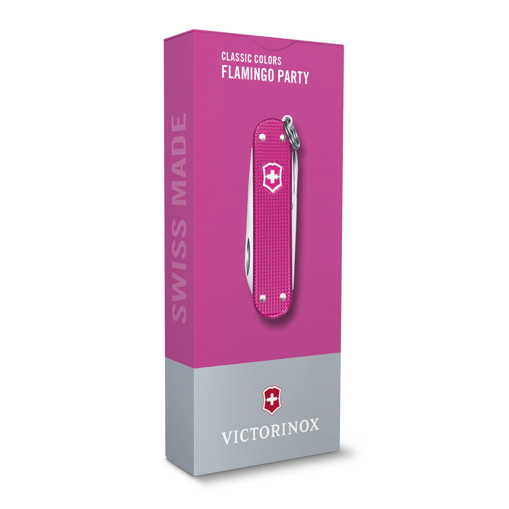 Victorinox, Classic SD Alox, Swiss Army Pocket Knife, Small, Multi Tool, Camping, 5 Functions, Blade, small, Nail file, Screwdriver 2.5 mm
