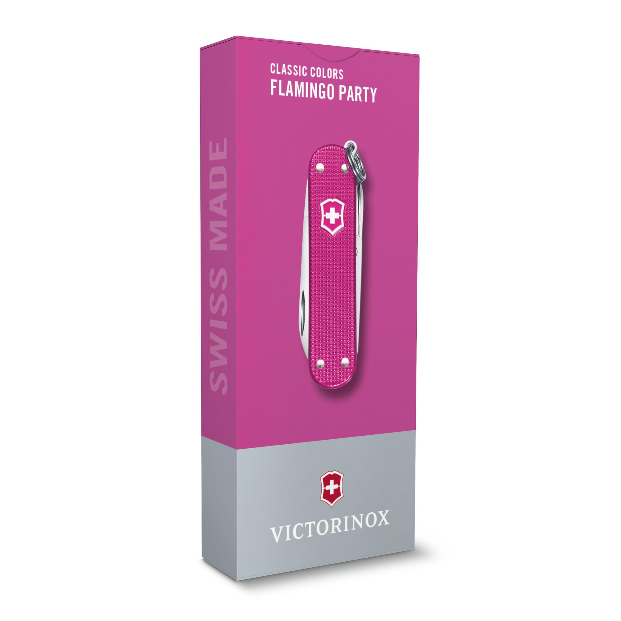 Victorinox, Classic SD Alox, Swiss Army Pocket Knife, Small, Multi Tool, Camping, 5 Functions, Blade, small, Nail file, Screwdriver 2.5 mm