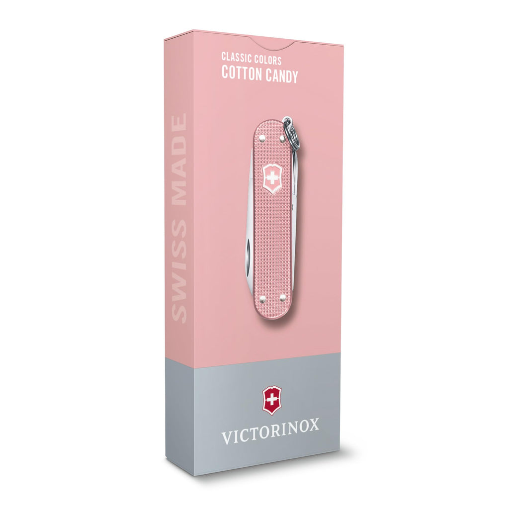 Victorinox, Classic SD Alox, Swiss Army Pocket Knife, Small, Multi Tool, Camping, 5 Functions, Blade, small, Nail file, Screwdriver 2.5 mm