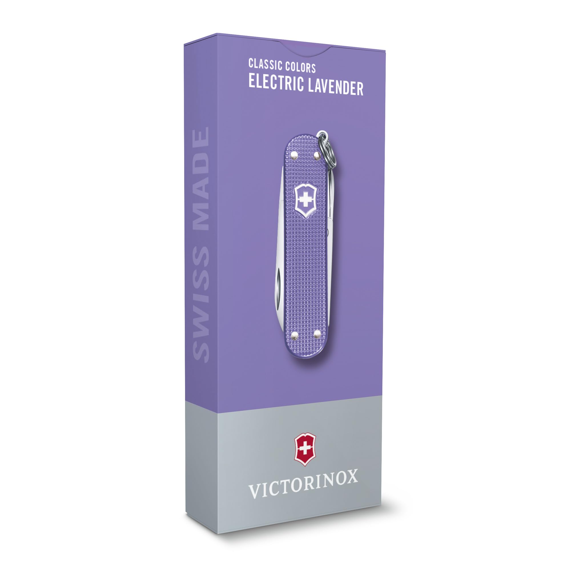 Victorinox, Classic SD Alox, Swiss Army Pocket Knife, Small, Multi Tool, Camping, 5 Functions, Blade, small, Nail file, Screwdriver 2.5 mm