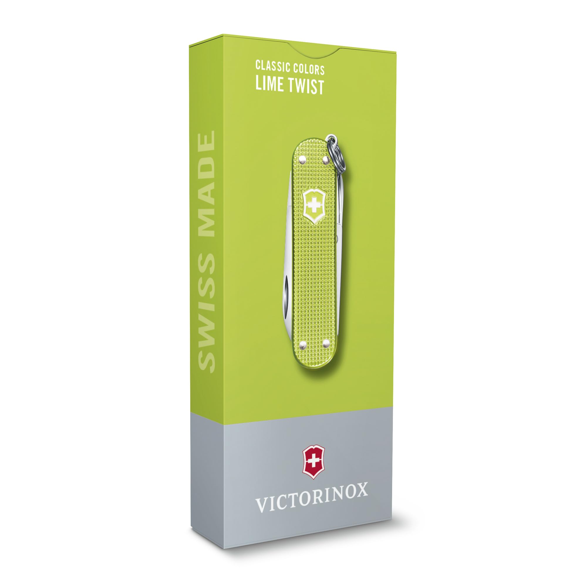 Victorinox, Classic SD Alox, Swiss Army Pocket Knife, Small, Multi Tool, Camping, 5 Functions, Blade, small, Nail file, Screwdriver 2.5 mm
