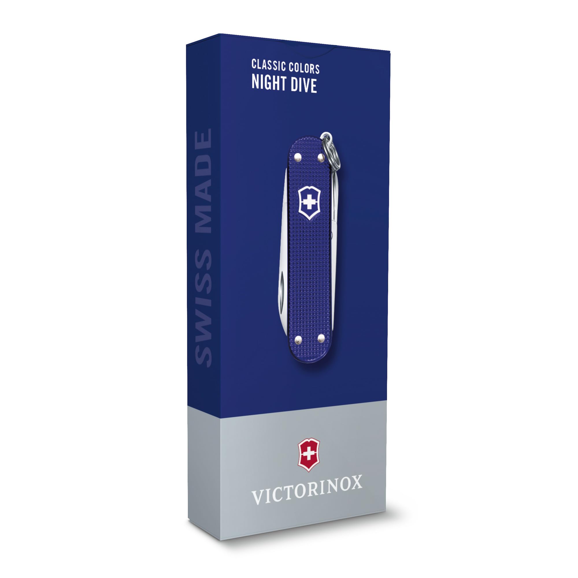 Victorinox, Classic SD Alox, Swiss Army Pocket Knife, Small, Multi Tool, Camping, 5 Functions, Blade, small, Nail file, Screwdriver 2.5 mm