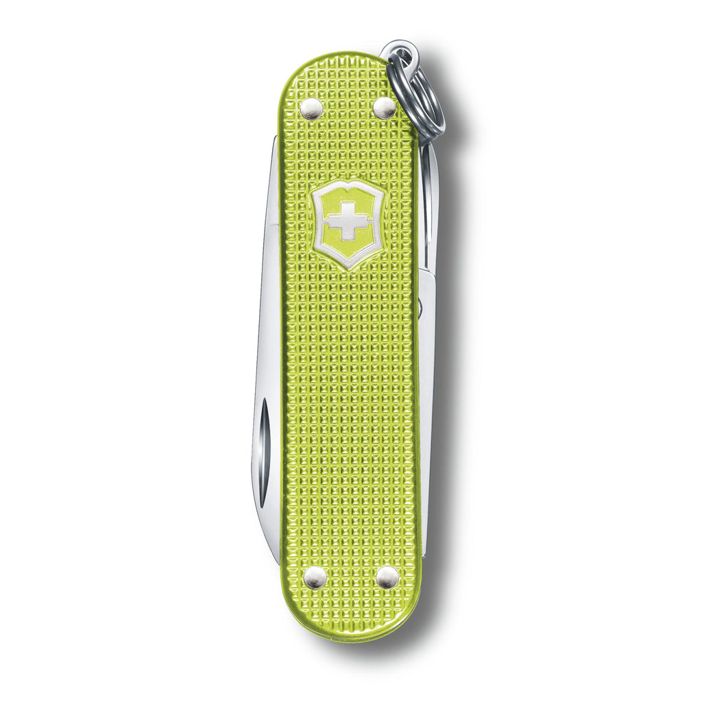 Victorinox, Classic SD Alox, Swiss Army Pocket Knife, Small, Multi Tool, Camping, 5 Functions, Blade, small, Nail file, Screwdriver 2.5 mm