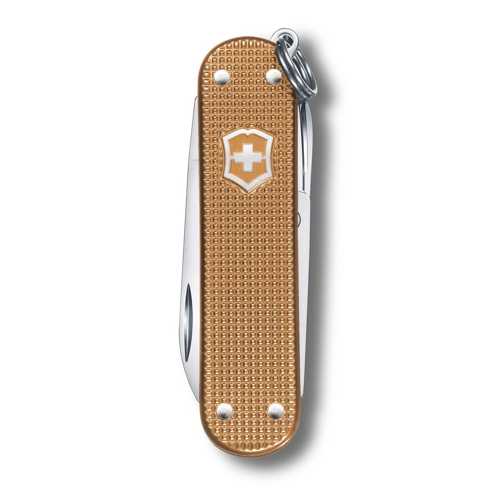 Victorinox, Classic SD Alox, Swiss Army Pocket Knife, Small, Multi Tool, Camping, 5 Functions, Blade, small, Nail file, Screwdriver 2.5 mm