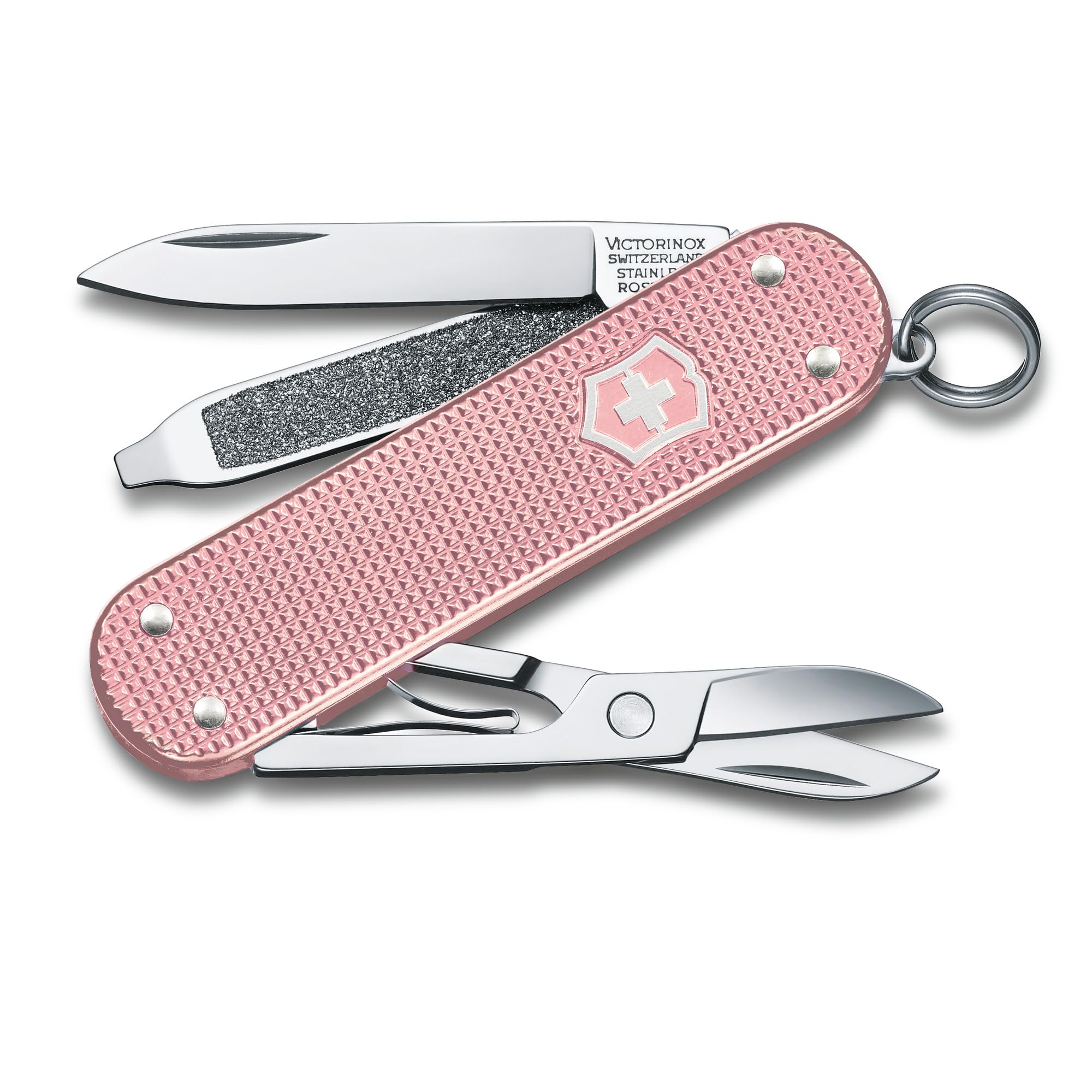 Victorinox, Classic SD Alox, Swiss Army Pocket Knife, Small, Multi Tool, Camping, 5 Functions, Blade, small, Nail file, Screwdriver 2.5 mm